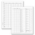Registro prospetto riepilogativo assoc.sportive 8pag. 31x24,5cm