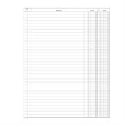 Registro Entrate-Uscite 100pag. 31x24,5cm DU135800000 Data Uffic