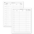Registro corrispondenza arrivo/partenza 50pgg. 31x24,5cm DU13800