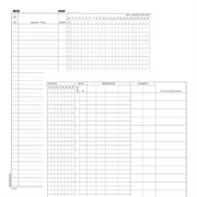 Registro Presenze Mensili 48pag. 31x24,5cm DU131301200 DU