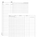 Registro Presenze Mensili 48pag. 31x24,5cm DU131301200 DU