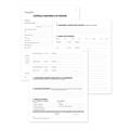 Registro cartella sanitaria/di rischio 34pag. num. 31x24,5cm DU1