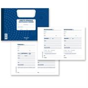 Blocco libretto delle giustificazioni 25copie 21,5x14,8cm DU3026