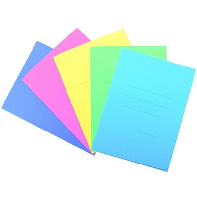 25 cartelline 3L pastello C/stampa rigatura col.ass. CARTEX BLAS