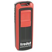 Timbro tascabile Pocket Printy 9511 38x14mm personaliz.4 righ au