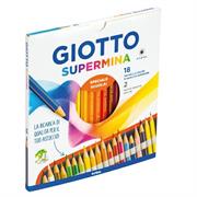 Pastelli GIOTTO Supermina 18 colori