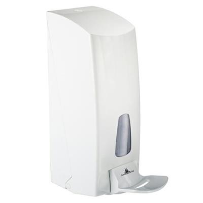 Dispenser a riempimento 1LT bianco con leva a gomito 855 MAR PLA