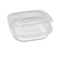 Pack 50 contenitori in PP con coperchio incernierato 18,5x18,5cm