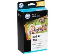 Inkjet HP 303 Value Pack nero/colore con 40ff 10X15 Z4B62EE