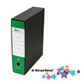 Registratore STARBOX f.to protocollo dorso 8cm verde STARLINE