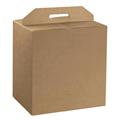 Scatola panettone+bottiglia L330xP250mm H350mm liscio avana Scot
