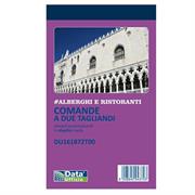 Blocco comande 2 tagliandi 25/25copie autor. 16,8x10cm DU161872T