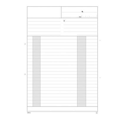 Blocco Preventivi/Ordini banchetti 50/50 copie autoric. DU1670C0