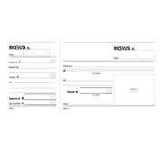 Blocco ricevute generiche a madre-figlia 100 copie 10x21,5cm 160