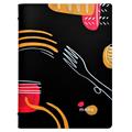 PortamenU' F.to A4 24,6x31,6cm Linea Spaghetti - nero