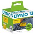 Rotolo 220 Etichette Spedizione/Badge 54x101mm gialle per Dymo L