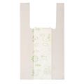 Scatola 500 Shoppers bianchi MINI 17mic 22x40CM 6,5+6,5cm Mater-