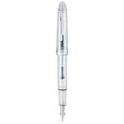 Penna stilografica Monza tratto medio fusto in resina crystal cl