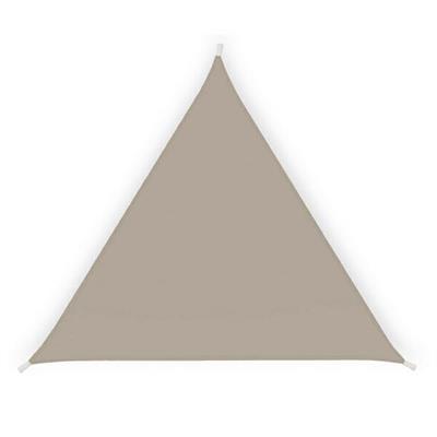 Tenda a vela ombreggiante triangolare 3,6m tortora