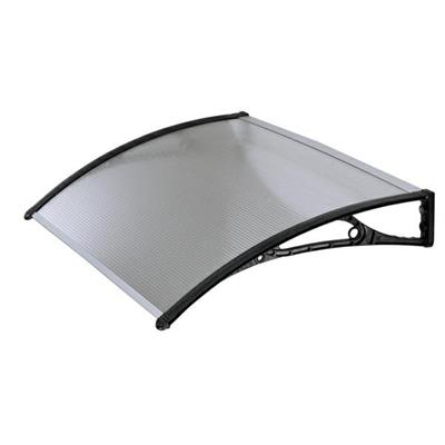 Pensilina modulare L100xP60cm trasparente in policarbonato alveo