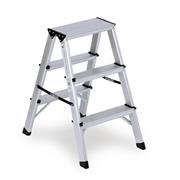 Sgabello doppia salita in alluminio