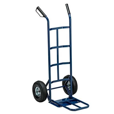Carrello trasporto grandi volumi con ruota pneumatica portata ma