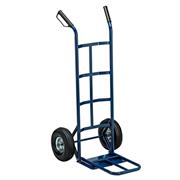 Carrello trasporto grandi volumi con ruota pneumatica portata ma