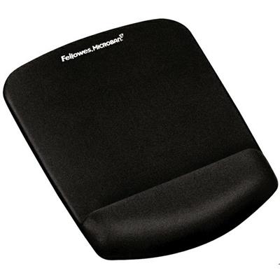 Mousepad con poggiapolsi in FoamFusion Microban PlusTouch nero F