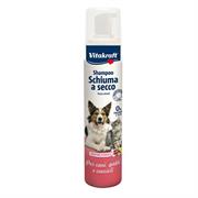 Shampoo schiuma a secco 200ml per cani e gatti