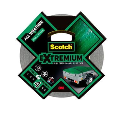 Nastro adesivo EXTRA resistente alte temperature 48mmx27,4m nero