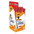 Penna sfera Bic Cristal large 1.6mm rossa