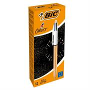 Penna sfera a scatto 4 Colori Party 1.0mm BIC