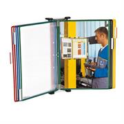 Kit Leggio da muro in metallo + 10 buste f.to A3 multicolor Tari