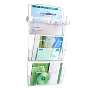 Kit 3 portadepliant da parete Cep