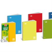 Box 6 maxi spiralati OneColor Impatto Zero 80fg 1rigo+6 scat.fog