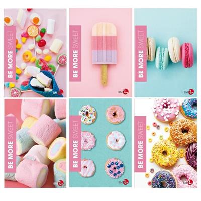 Maxiquaderno A4 36fg+2 100gr rigo di 3a SWEET Be More Special 20