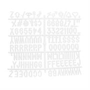 Kit lettere aggiuntive per bacheche in feltro Securit