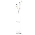 Appendiabiti a 5 posti 175cm bianco/legno chiaro Festival BC Alb