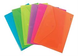 Busta pull bottone TINTA UNITA A6 FLUO 97929