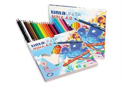 Pastelli TINTA UNITA 4mm set da 24 pz. 41459