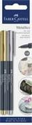 Set pennarelli ORO/ARGENTO in blister FABER-CASTELL