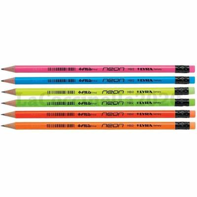 Matita Fila Lyra NEON hb con gommino
