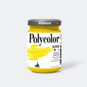 Colore vinilico Polycolor vasetto 140 ml giallo limone Maimeri