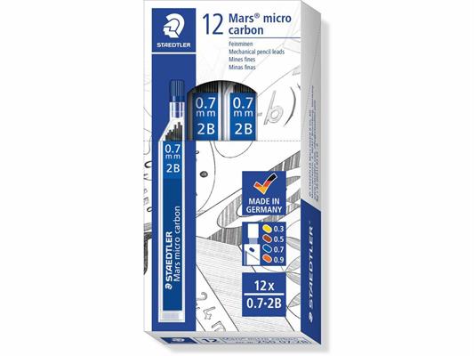 Mine 0.7mm 2b 12pz MARS®MICRO STAEDTLER