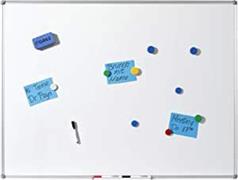 Lavagna bianca magnetica alluminio 90x120 Dahle Professional Boa