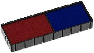 Tamponcino colop E/12/2 rosso/blu