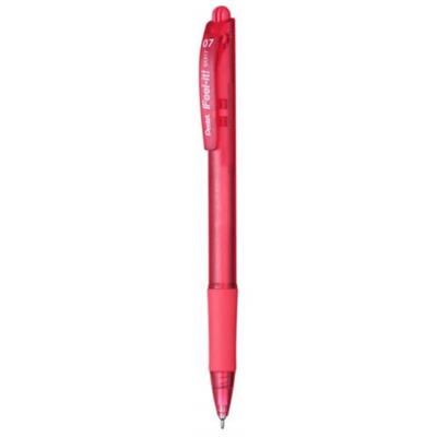 Penna sfera scatto pentel IFeel-it BX417 rosso