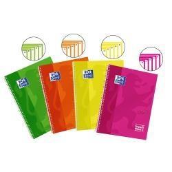 Quaderno spirale Favorit Neon SCRIBZEE A4+ 160pg 90gr. 1R 4 fori