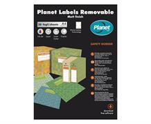 Etichetta laser/ink PLANET a4 78,7x46,6 removibile bianco 20fg