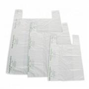 Shopper biocompostabile BIO WHITE mini 23x45 kg.3